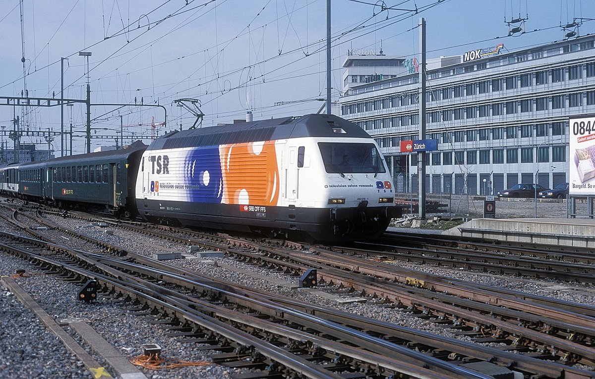460 015  Zürich Hbf  21.01.99