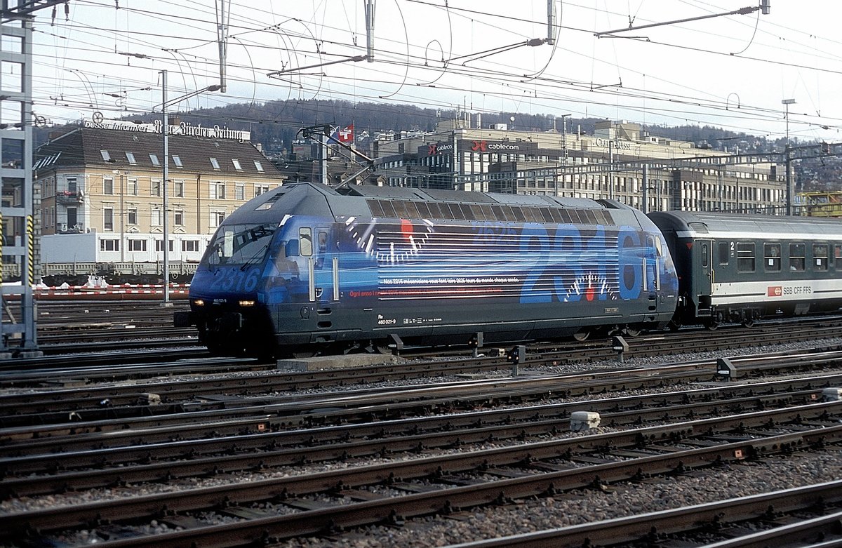 460 021  Zürich Hbf  04.12.08