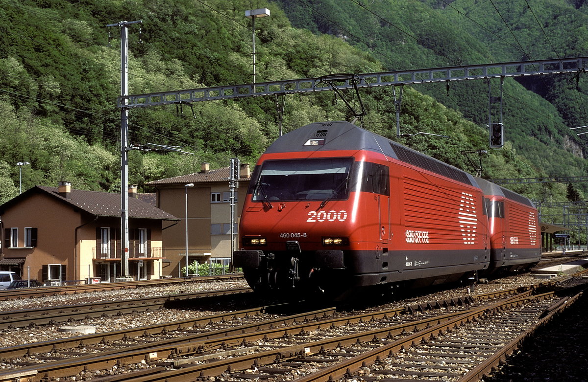 460 045 + 079  Marogia - Meleno  30.04.97