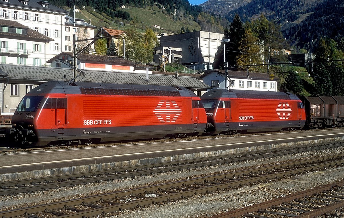 460 045 + 080  Airolo  01.11.01