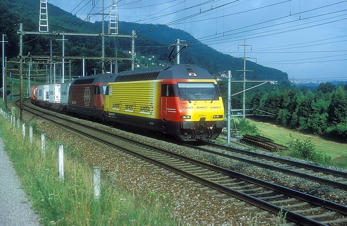460 070 + 460 ...  bei Stein - Säckingen  xx.07.98