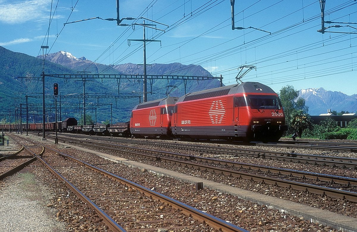 460 079 + 460 045  Giubiasco  01.05.97