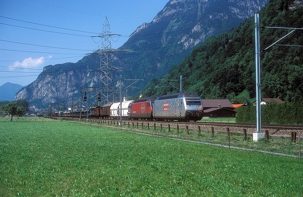 460 084 + 460 ...  Erstfeld  xx.08.99