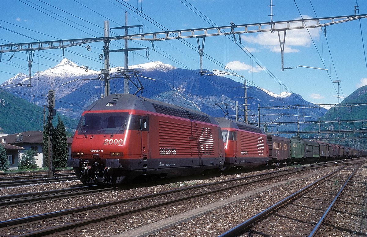 460 087 + 460 046  Giubiasco  01.05.97
