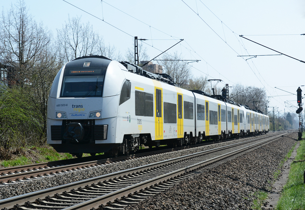460 503-6 nach Köln in Bonn-Friesdorf - 09.04.2015