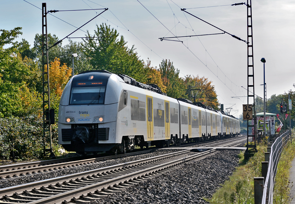 460 504-4 RB nach Köln in Bonn-Friesdorf - 12.10.2015