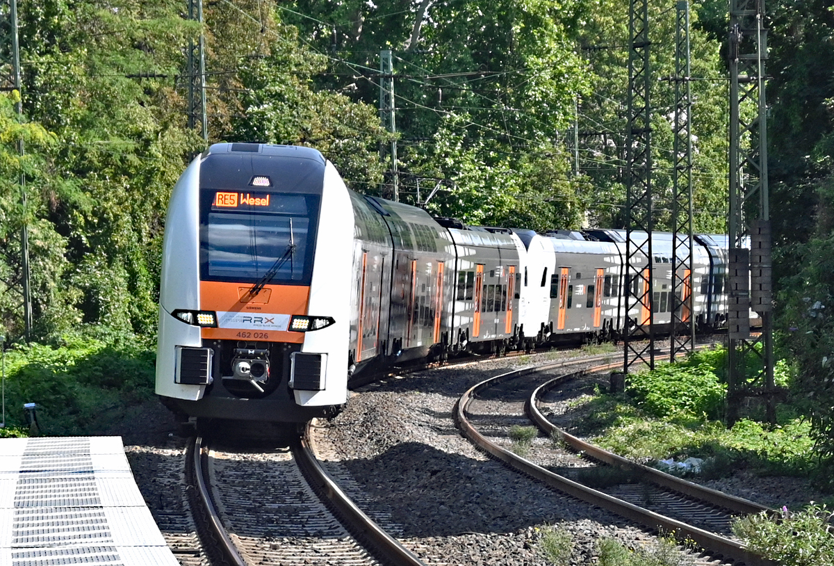 462 026 RRX RE5 nach Wesel bei der Einfahrt in den Hbf Bonn - 02.09.2020