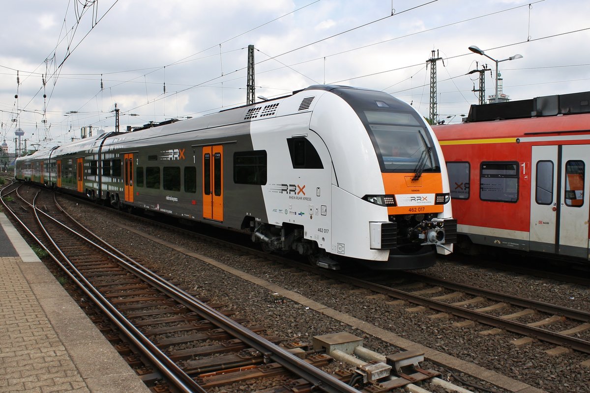 462 117-3 durchfährt am 28.05.2019 als Leerzug Köln Messe/Deutz in östlicher Richtung.