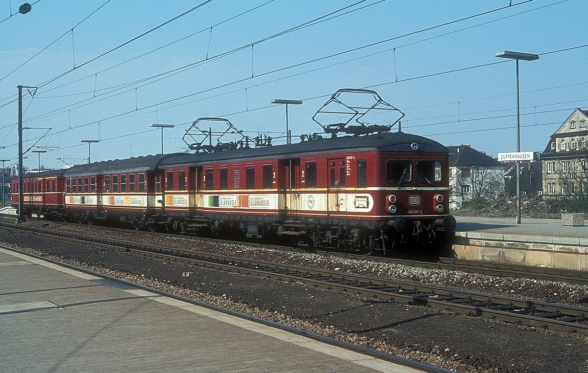 465 017  Stg. - Zuffenhausen  09.04.78