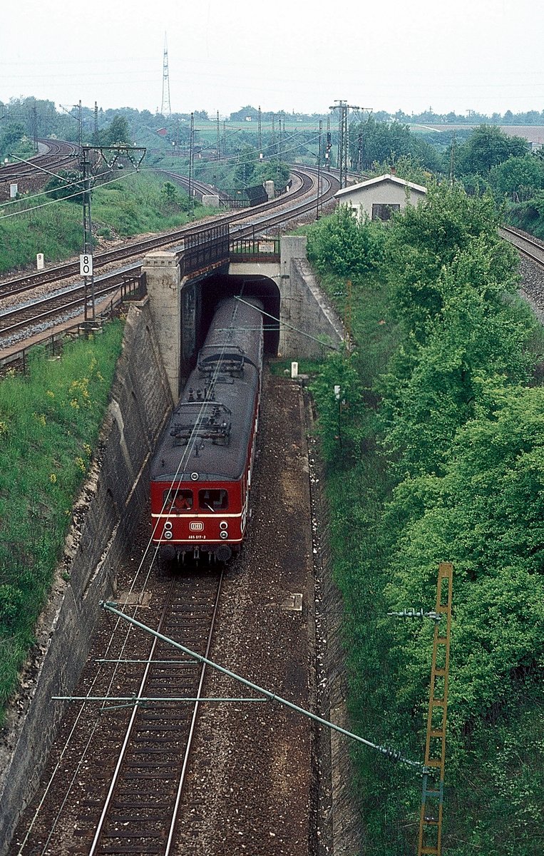 465 017  Stg. - Zuffenhausen  22.05.78