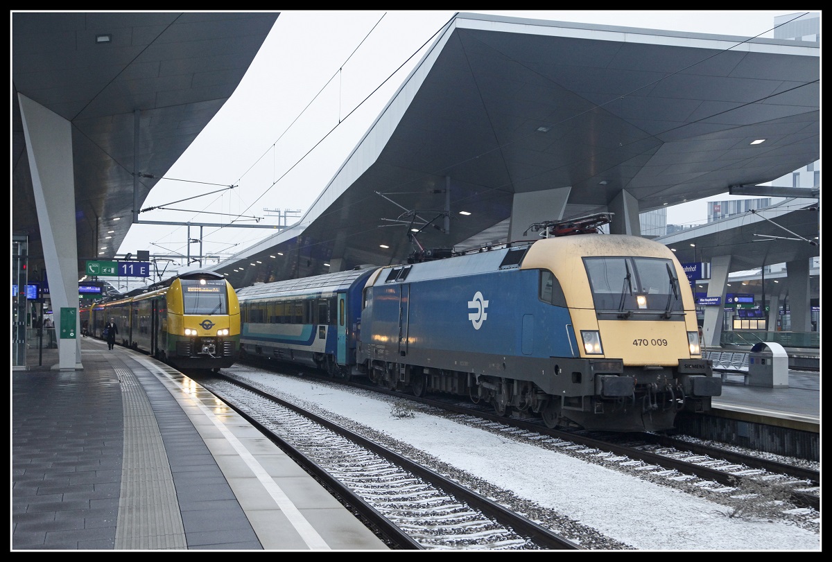 470 009 in Wien Hbf. am 20.12.2018.