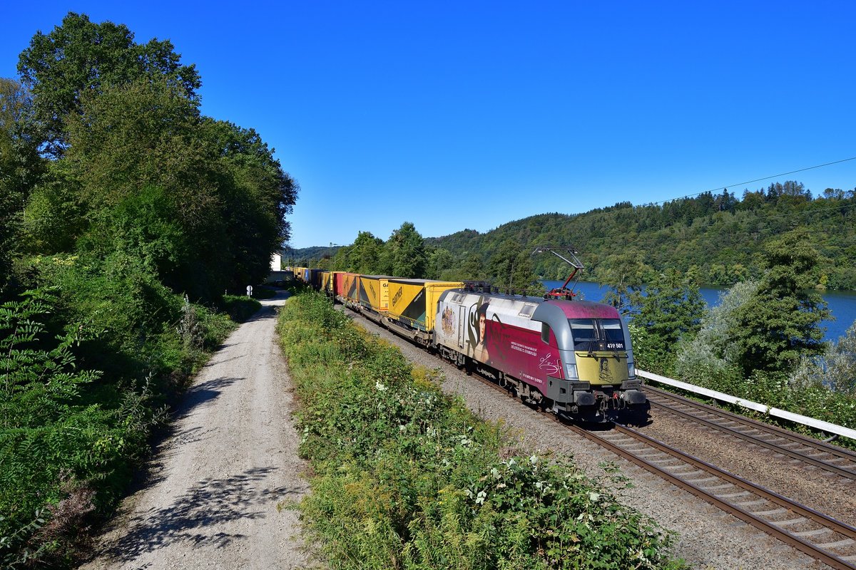470 501 mit KT 41931 am 21.09.2019 bei Seestetten.