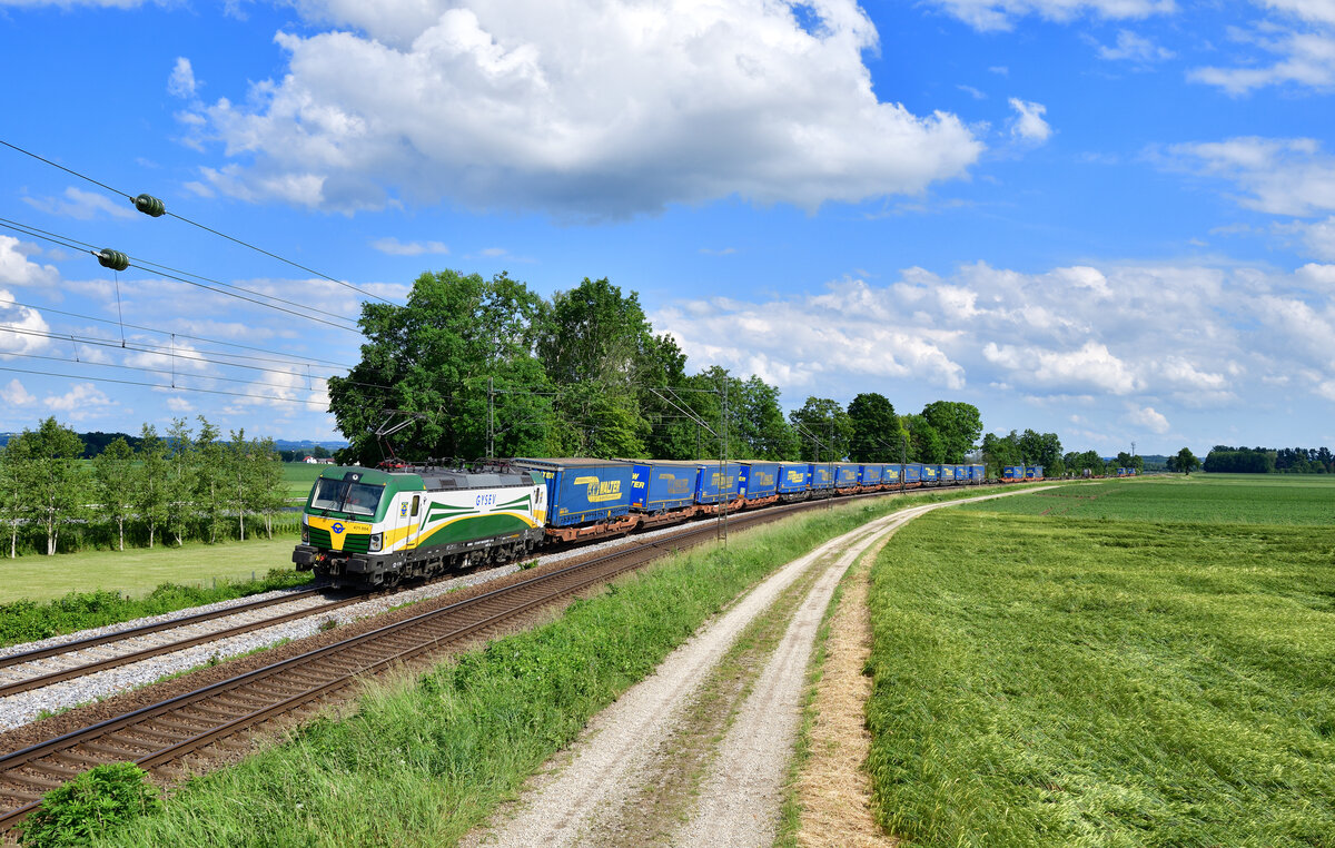 471 004 mit DGS 40646 am 06.06.2022 bei Langenisarhofen.