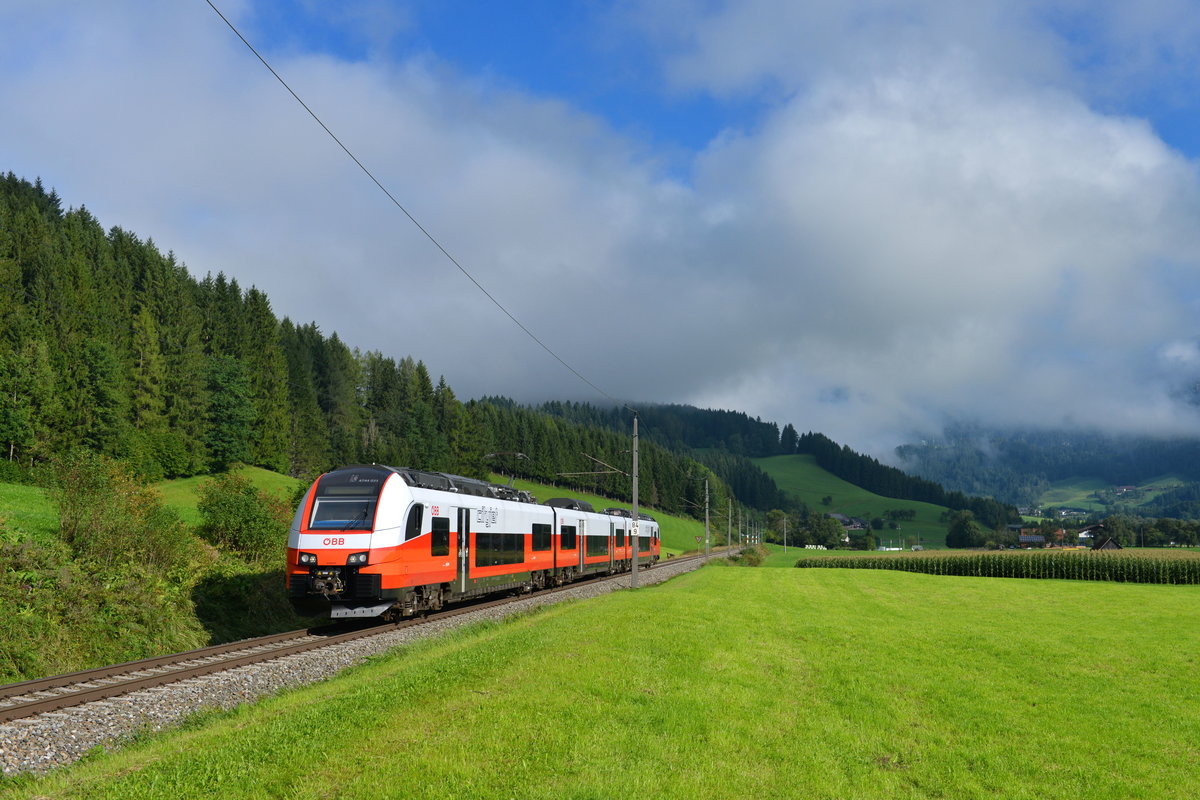 4744 035 am 04.09.2017 bei Windischgarsten. 