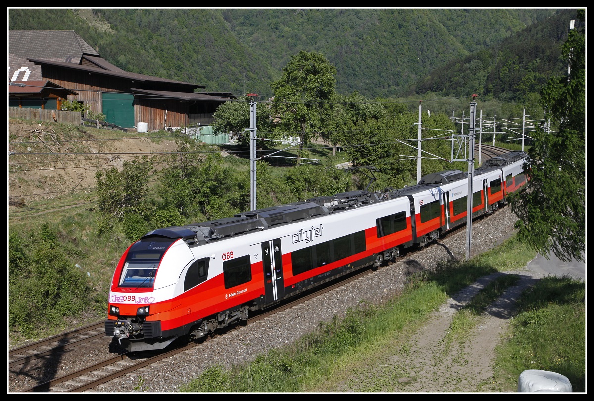 4744 067 bei Bruck an der Mur am 12.05.2020.