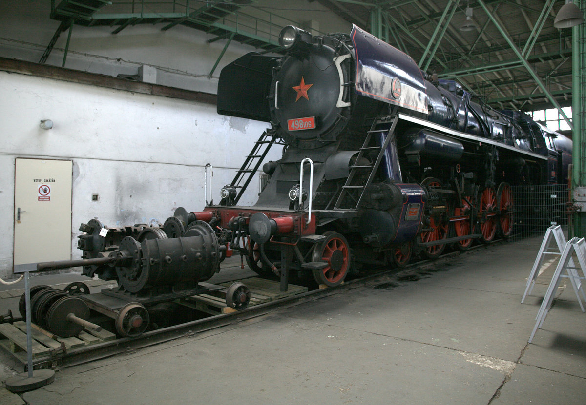 498 106 im Museum in Chomutov. 11.09.2020 12:22 Uhr.