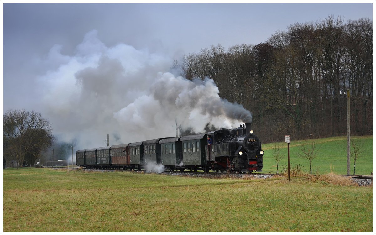 498.04 der ÖGEG am 8.12.2016 kurz vor Aschach.