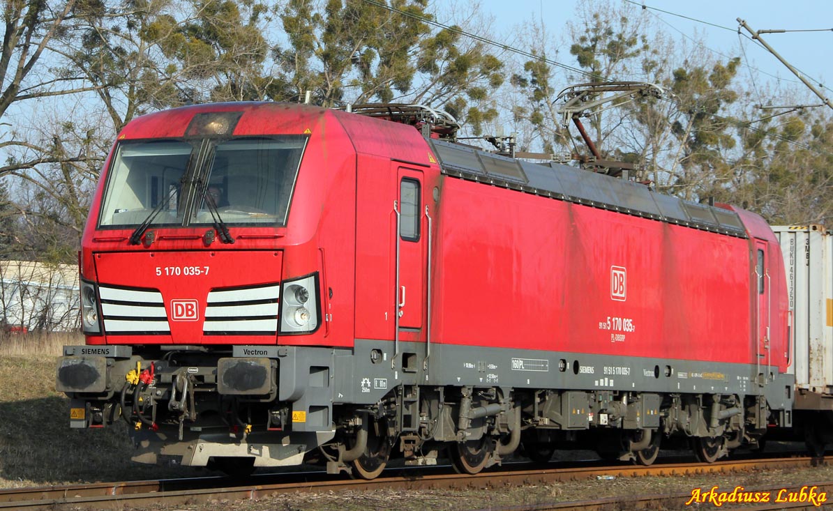 5 170 035-7 Vectron, Poznań Górczyn, 1.3.2014