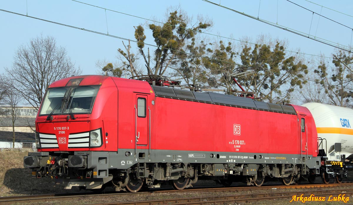 5 170 037-3 Vectron, Poznań Górczyn, 1.3.2014