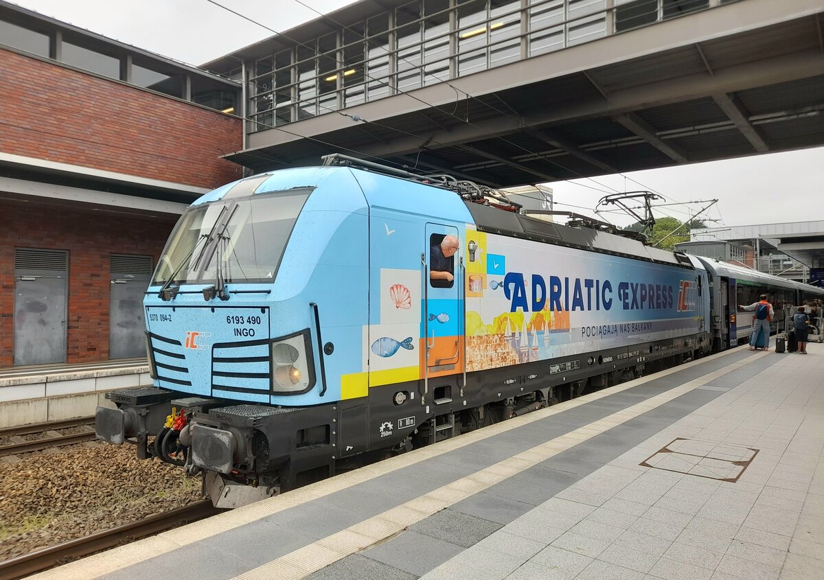 5 370 094-2 | 6193 490 |  INGO  | Berlin-Gesundbrunnen | Juli 2026 | Adriatic Express | CargoUnit