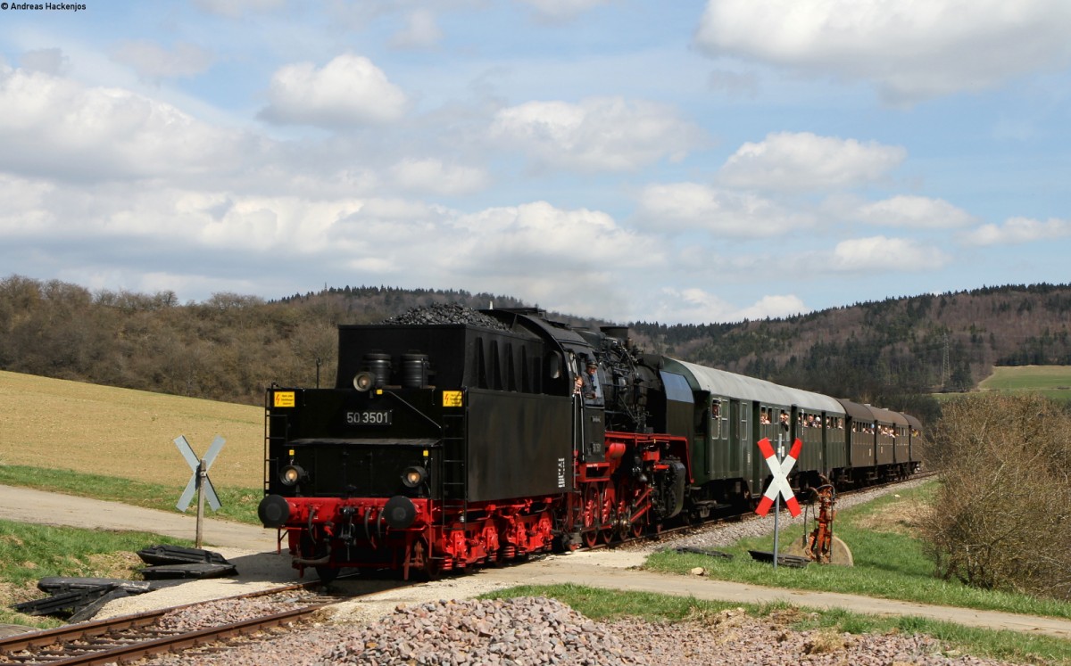50 3501 mit dem Pz nach Weizen bei Epfenhofen 12.4.15