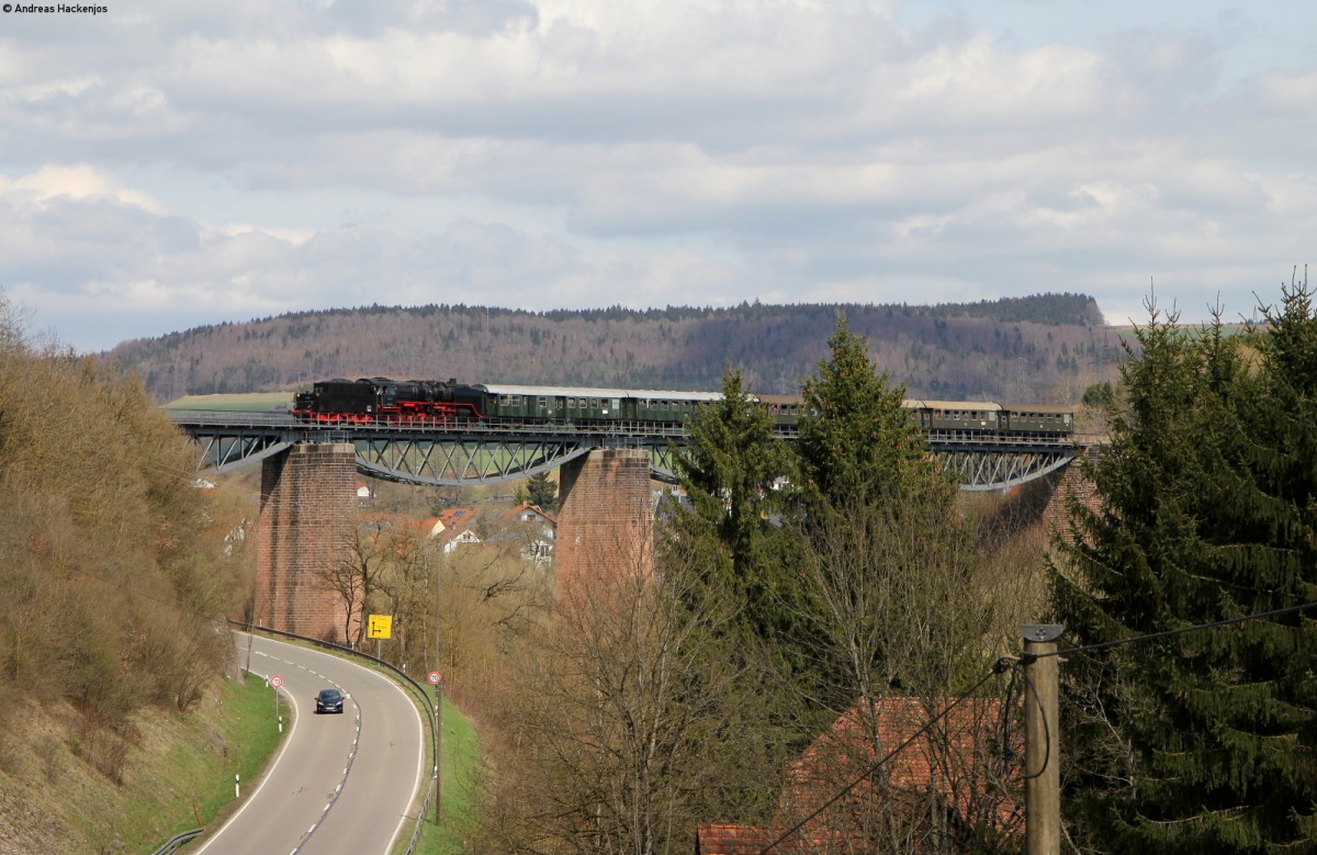 50 3501 mit dem Pz nach Weizen bei Fützen 12.4.15