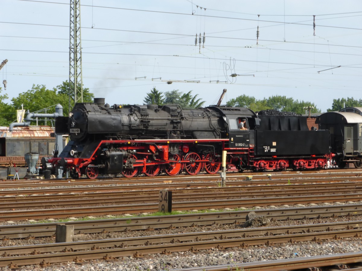 50 3652-2 in Darmstadt Kranichstein beim Rangieren am 1.6.2014 