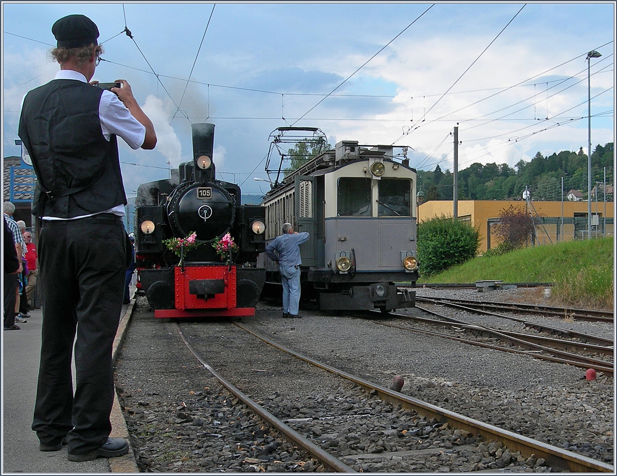 50 Jahre Blonay Chamby Museumsbahn - Ich finde, es gibt Bilder, die sprechen für sich, so wie zum Beispiel dieses hier...
Blonay, den 21. Juli 2018