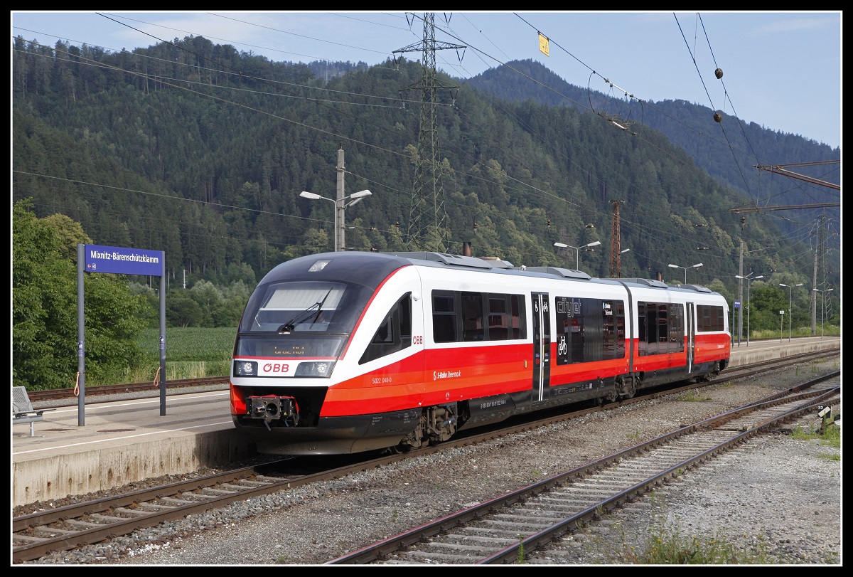 5022 048 in Mixnitz - Bärenschützklamm am 9.07.2020.