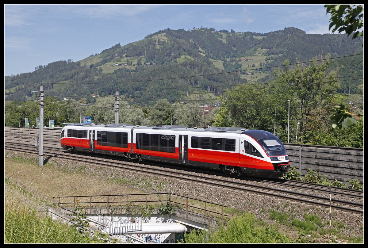 5022 056 bei Bruck an der Mur am 8.07.2020.