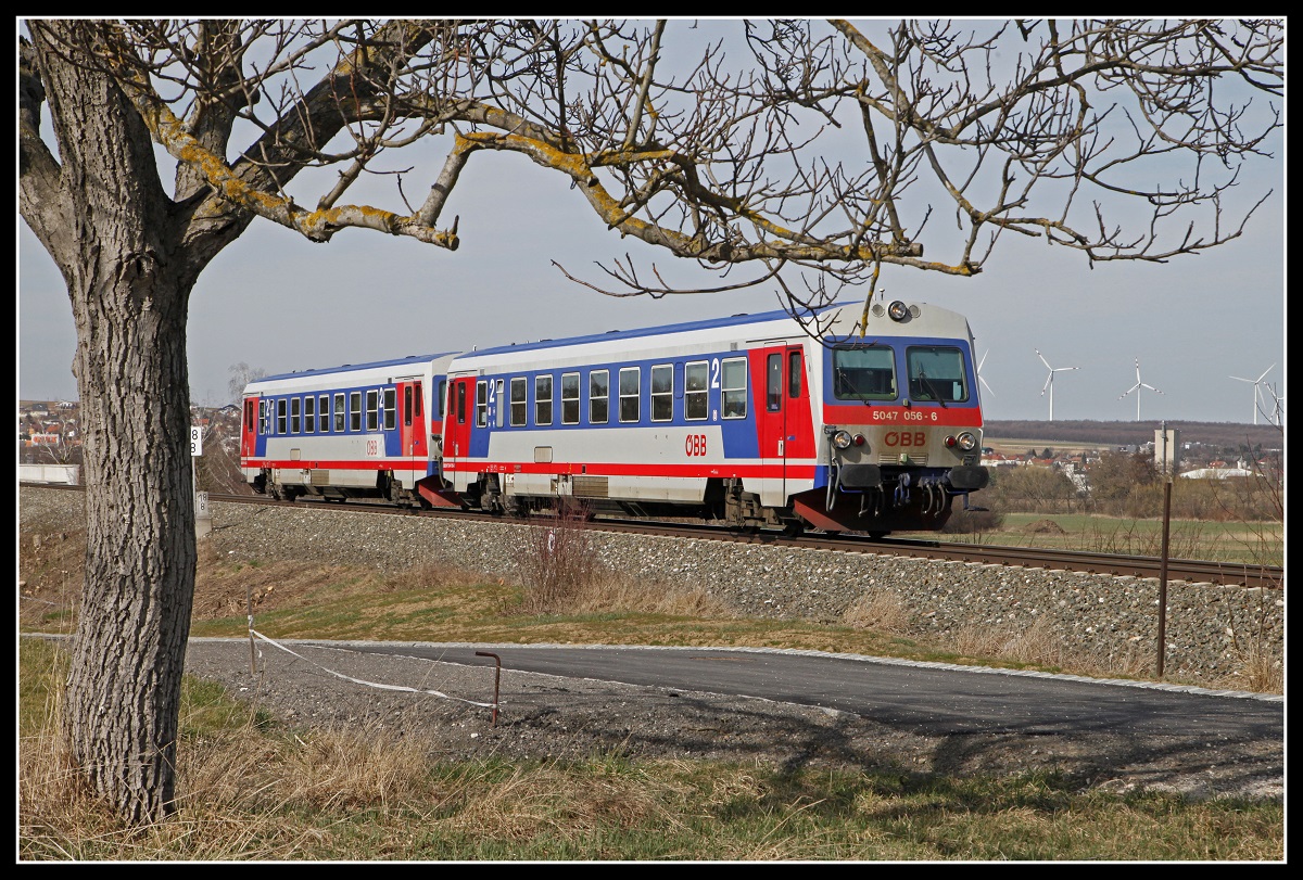 5047 056 + 5047... bei Marz - Rohrbach am 6.03.2019.