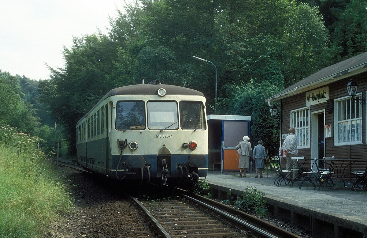 515 525  Wup. - Bergholz  15.08.87