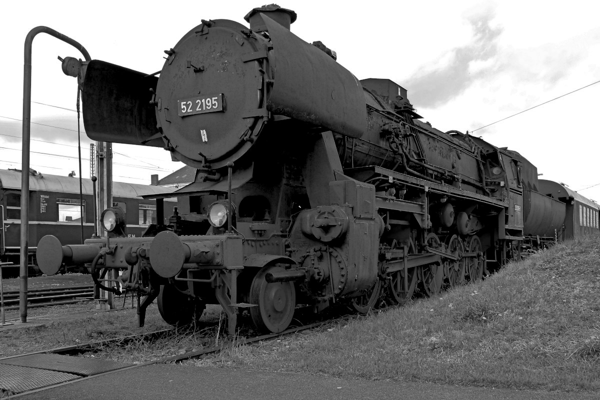 52 2195 Eisenbahnmuseum Nördlingen 12.04.2015