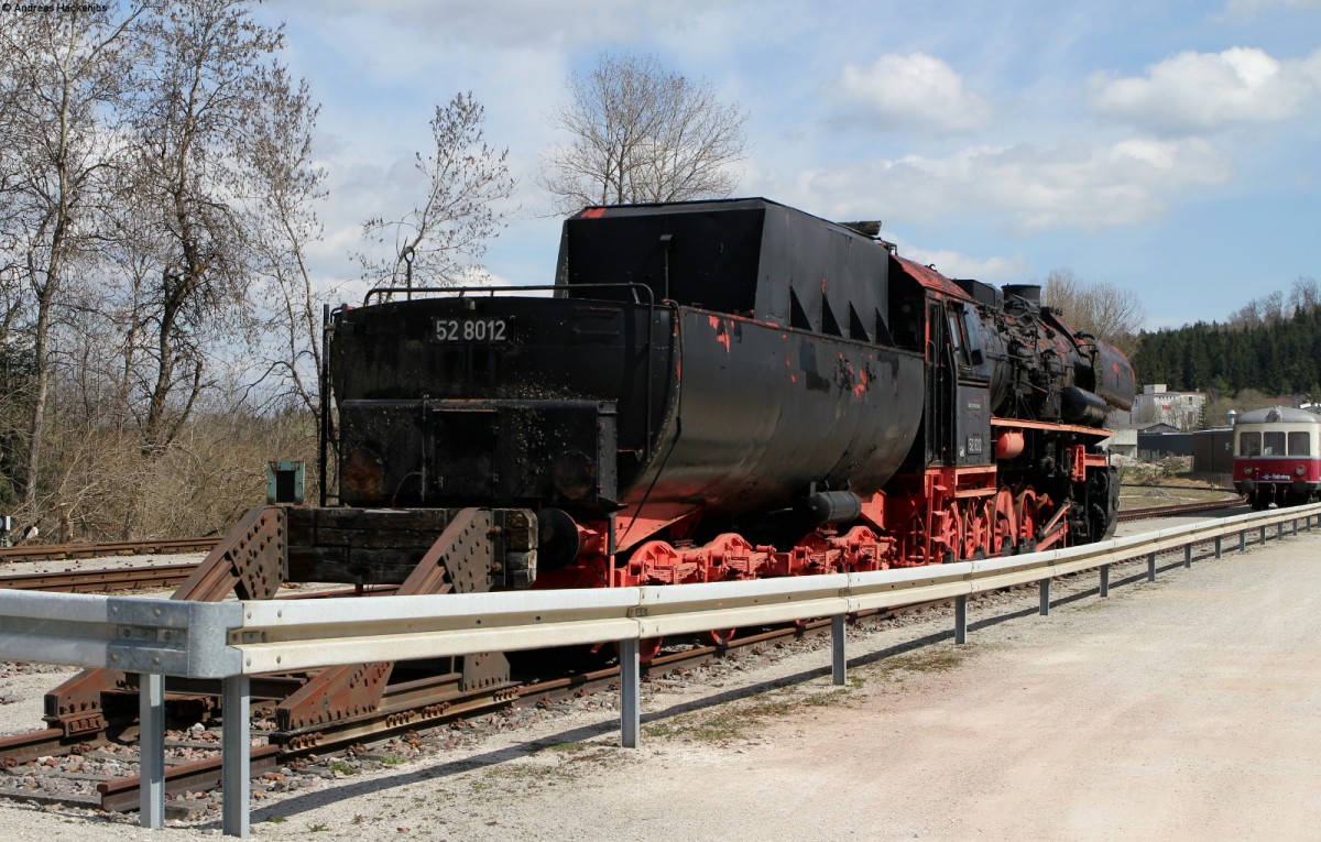 52 8012 schaut in eine ungewisse Zukunft Blumberg Zollhaus 12.4.15