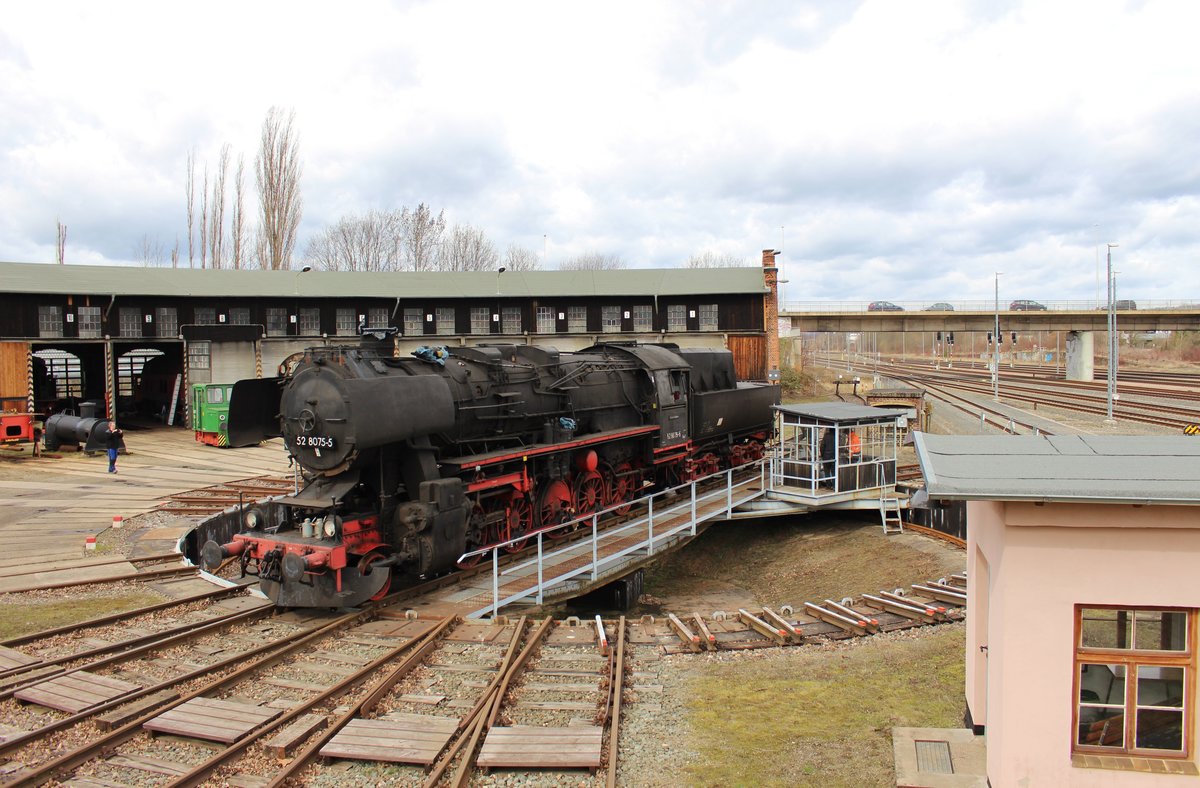 52 8075-5 (LDK) zu sehen am 09.03.19 in Gera.