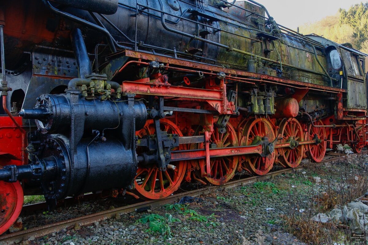 52 8086 Fahrwerk in Dahlhausen an der Wupper, Januar 2020.