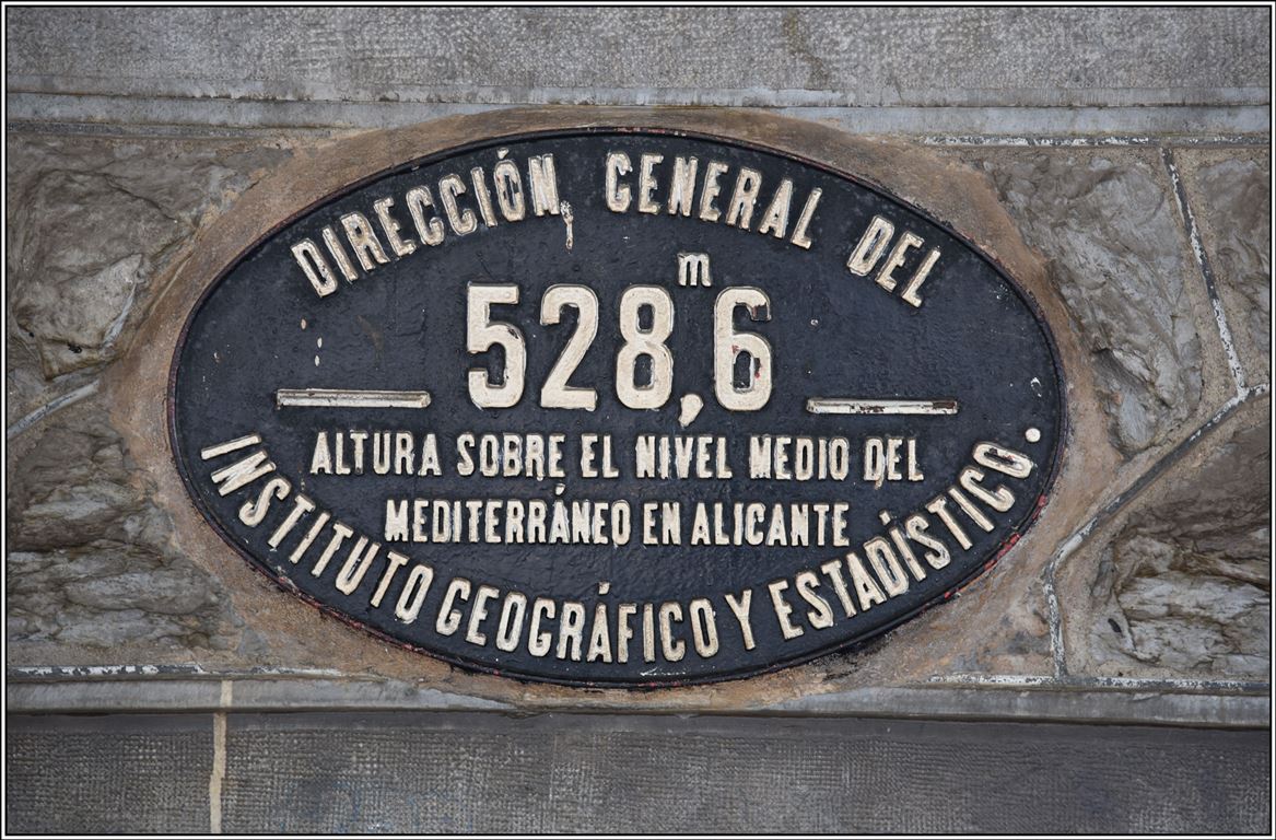 528,6m über Meer liegt der Bahnhof der baskischen Hauptstadt Vitoria-Gasteiz. (20.09.2019)