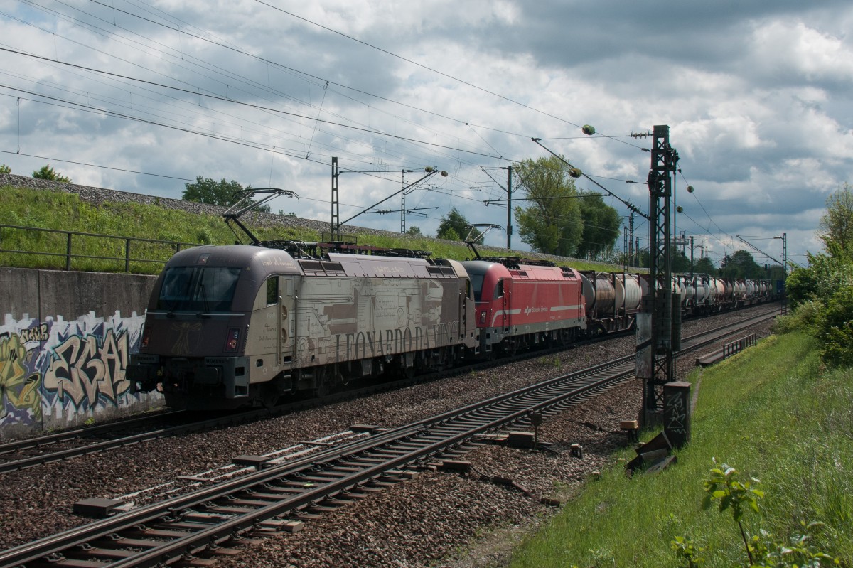 541 101 & 102 am 10.05.14 bei Waldtrudering/München