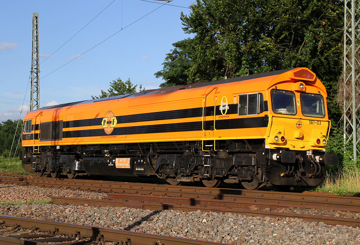 561-03 / 266 040 bei Köln Eifeltor am 29.07.2017 (öffentl. zugänglich)