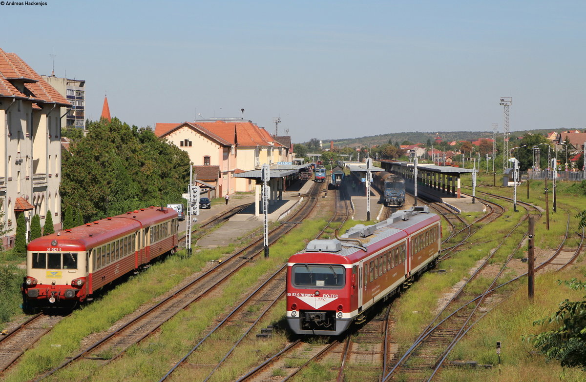 57-0627-0 und 783207-7 als IR 15034(Oradea-Cluj-Napoca) in Oradea 31.8.16