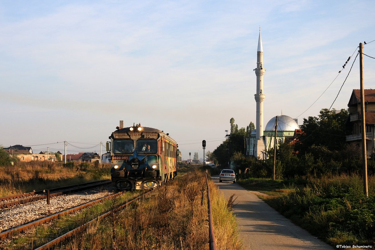 5800 001 (95 00 5800 001-5 KS-TRKOS) als IC891 in Kosovo Polje am 13.09.2018 