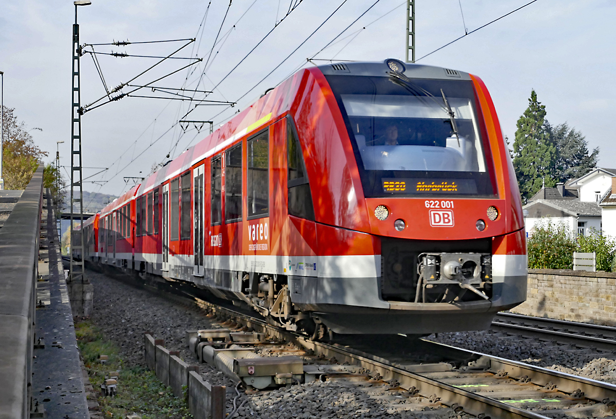 600 001 RB30 von Bonn nach Ahrbrück in Remagen - 20.10.2018