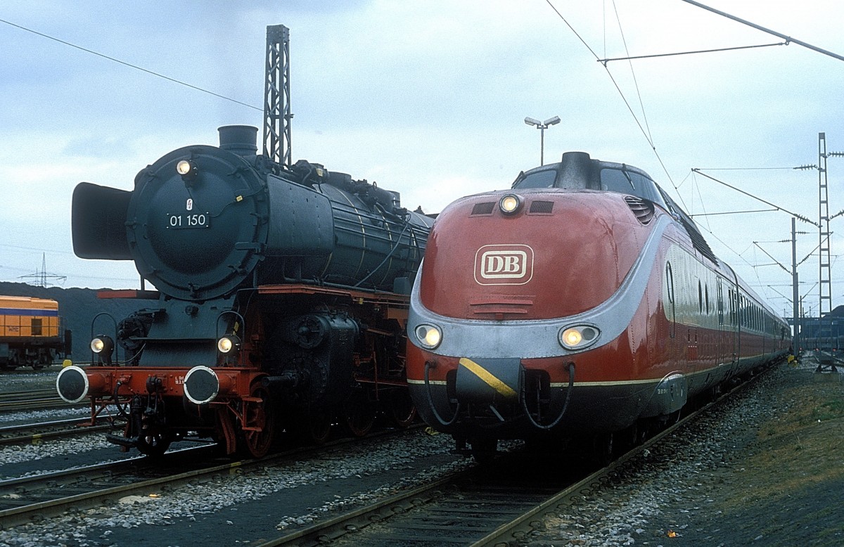 601 017 + 01 150  Wanne - Eickel  04.09.83