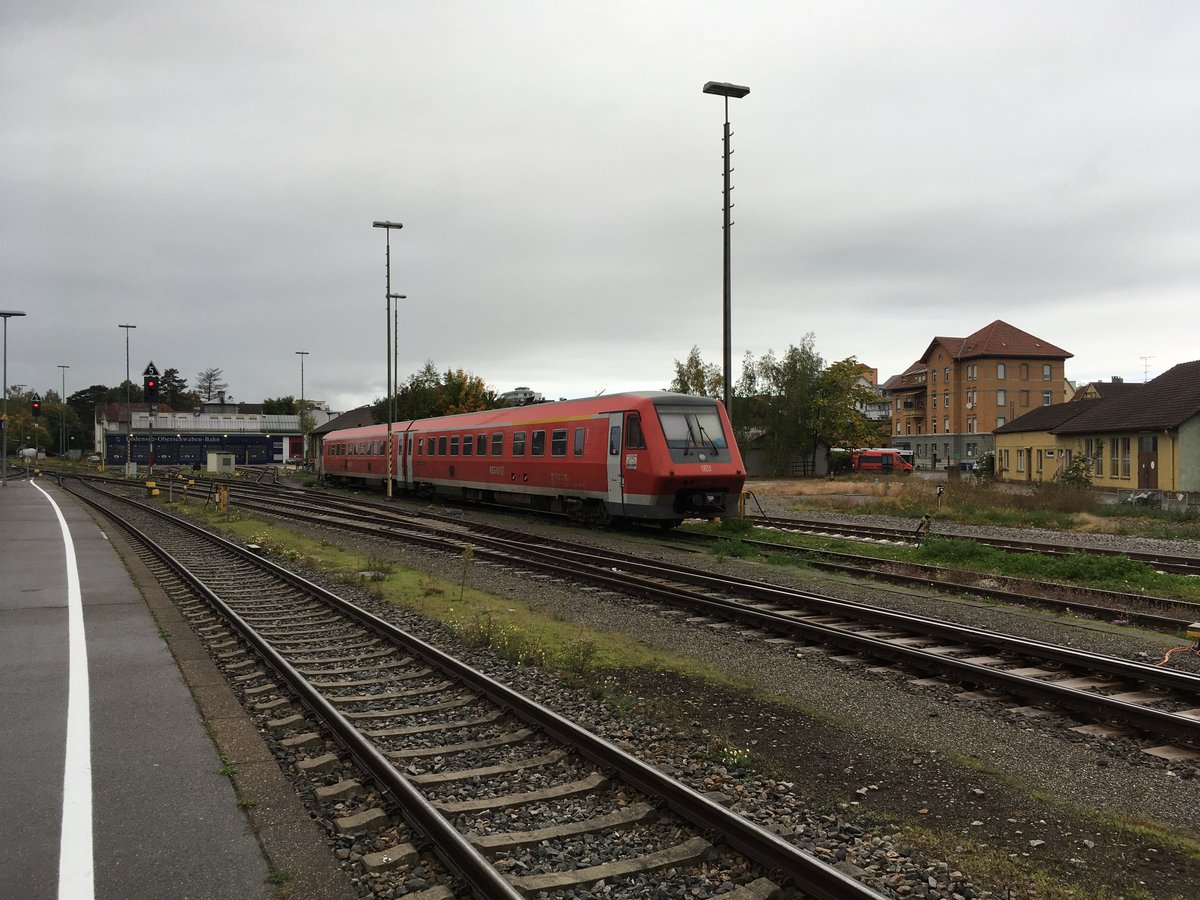 611 039 am 01.10.17 abgestellt in Friedrichshafen Stadt.