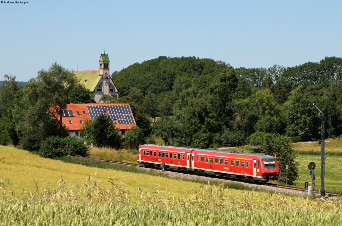 611 049-7 als IRE 3215 (Neustadt(Schwarzw)-Ulm Hbf) bei Löffingen 10.7.15