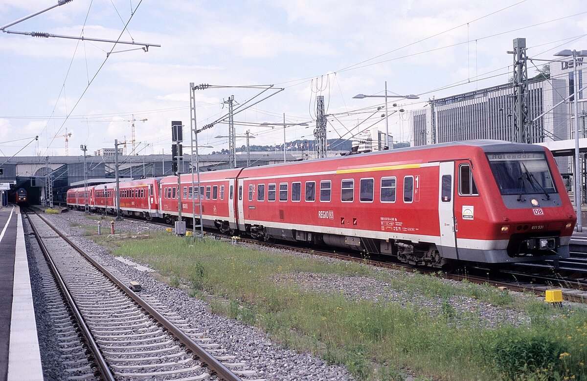 611 531 + 611 515 + 611 050  Stuttgart Hbf  13.05.12