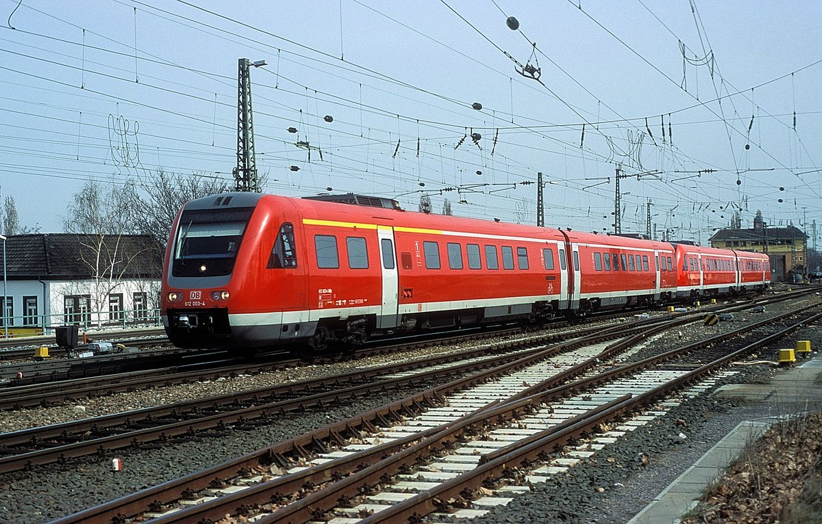 612 003 + 510  Neustadt ( Weinstr. )  23.03.00