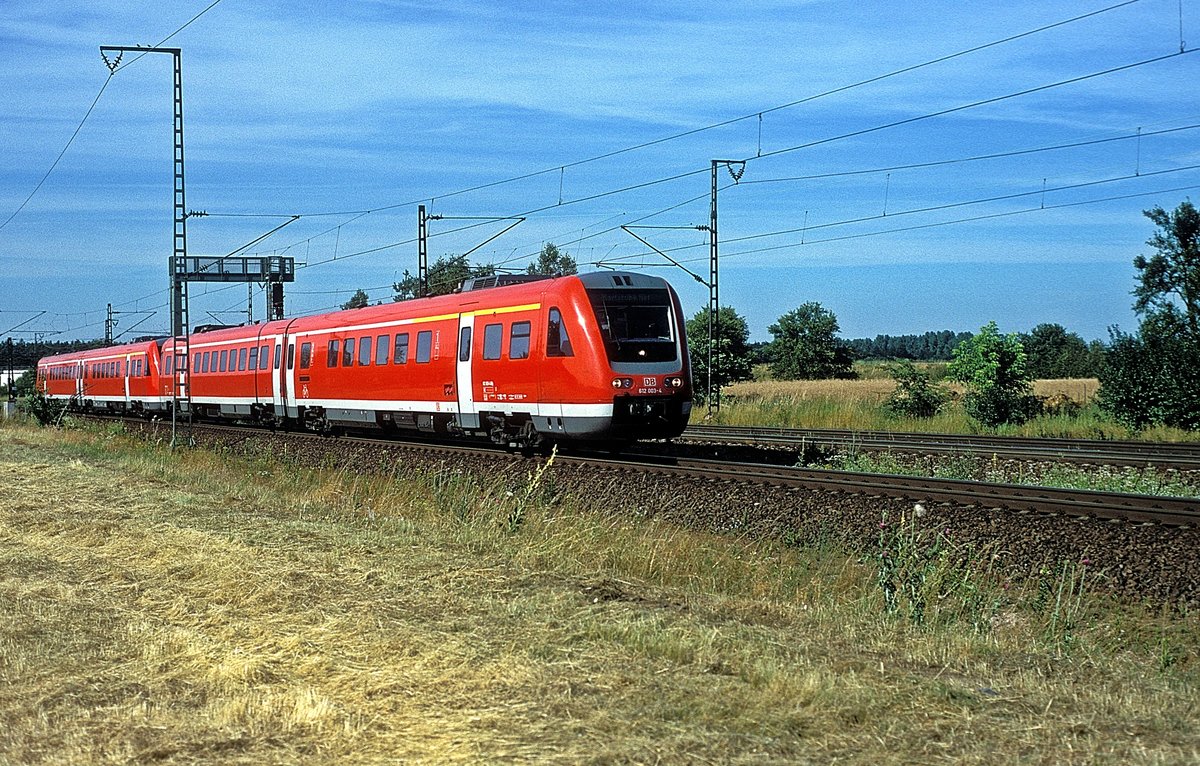 612 003 + 531  Graben Neudorf  27.06.00