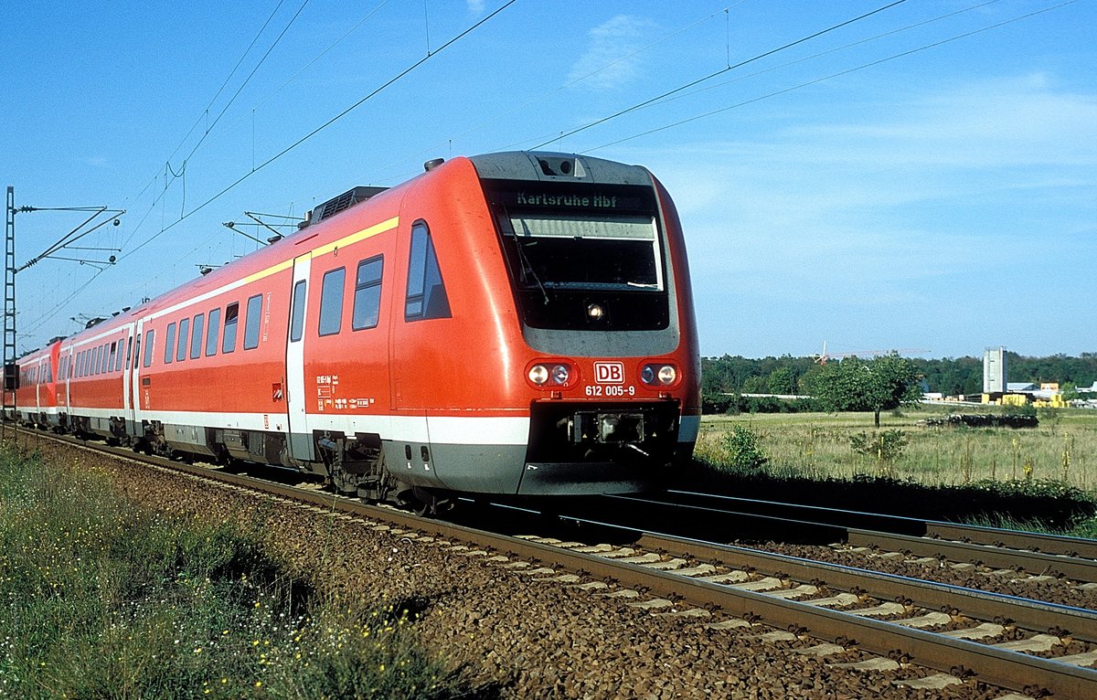   612 005 + 646  Waghäusel  17.09.04