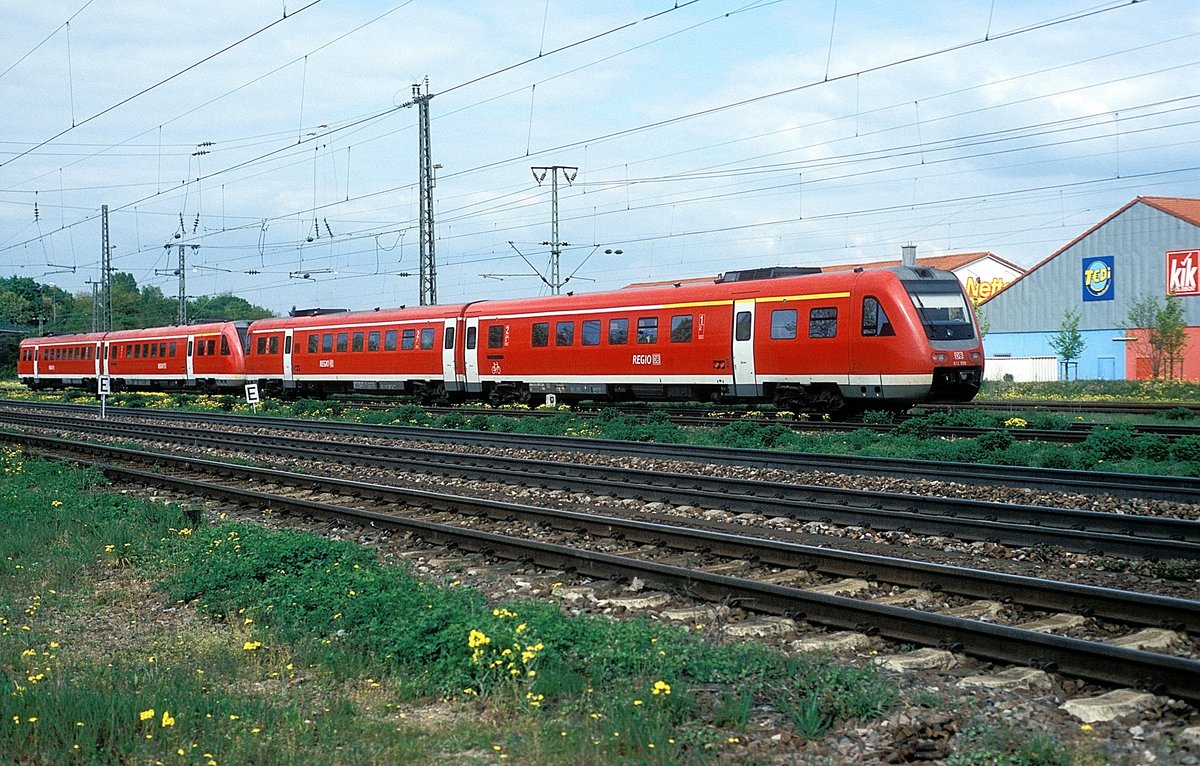 612 008 + 135  Graben Neudorf  15.04.11